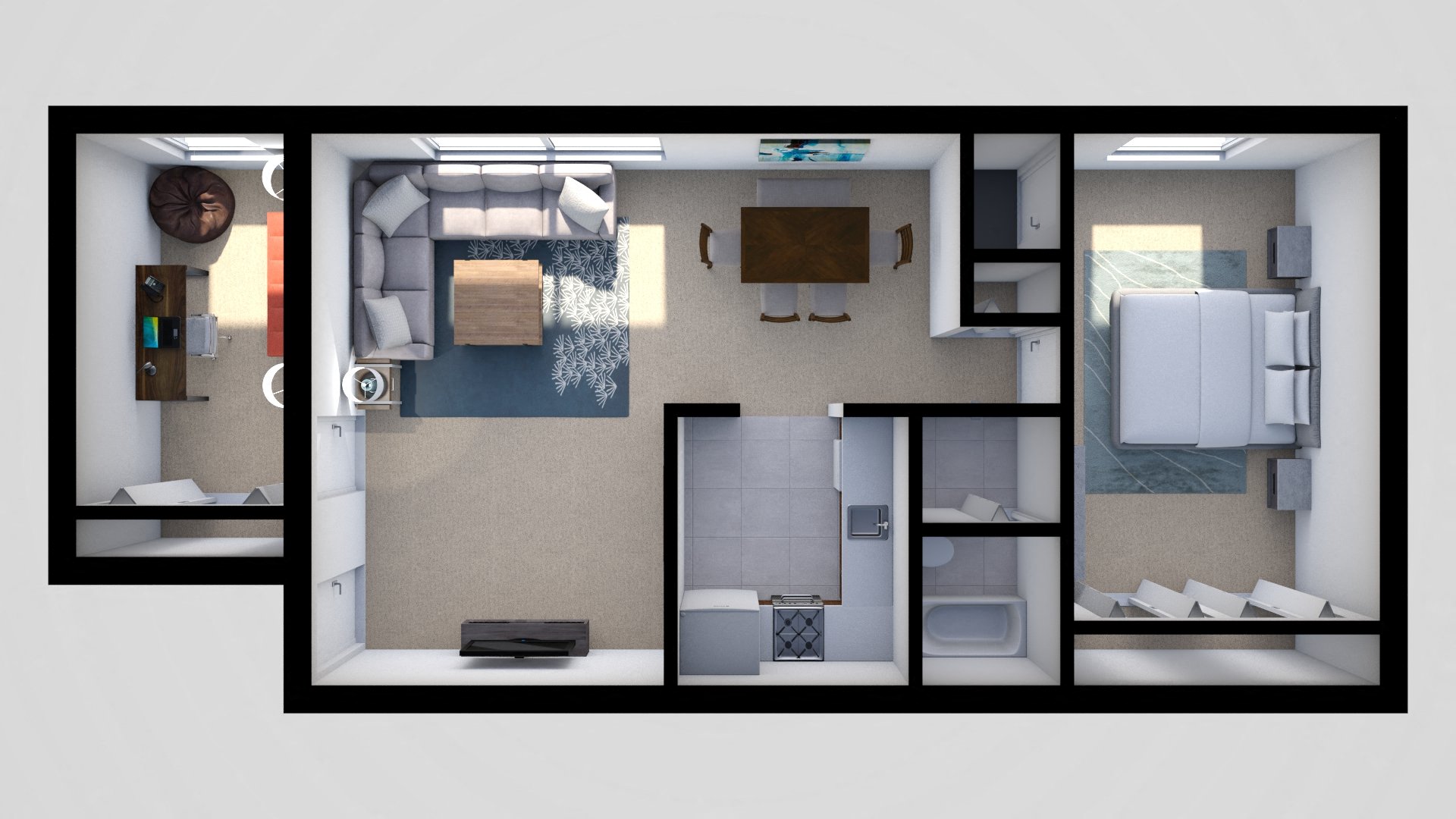 Suite A Floorplan